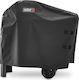 Weber Grill Cover Black Compatible with the Pulse 2000 from Polyester with UV Protection 109.6x51.61x93cm