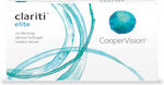 Cooper Vision Clariti Elite 6 Μηνιαίοι Φακοί Επαφής Σιλικόνης Υδρογέλης με UV Προστασία