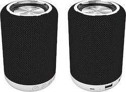 Hopestar H34 Bluetooth-Lautsprecher 5W mit Batterielaufzeit bis zu 4 Stunden Schwarz