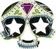 Carnival Mask Eyemask Dead with Mouth