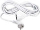 10m Extension Cable Cord 3 x 1.5mm²/10m White