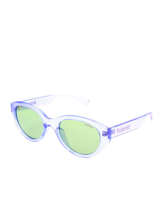 Polaroid Women's Sunglasses with Purple Plastic...