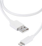 Vivanco USB-A to Lightning Cable White 1.2m (36299)