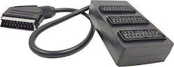 AGC 30601164 Comutator SCART 3 Intrări 1 Ieșire Splitter Scart