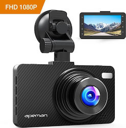 Apeman C450 1080P Windshield Car DVR, 3" Display with Suction Cup