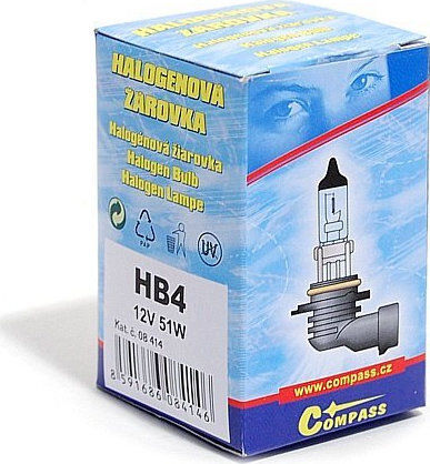 Compass Lamps Car HB4-9006 Halogen 12V 51W 1pcs