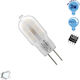 GloboStar Bec LED 3W pentru Soclu G4 Alb rece 290lm