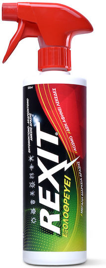 Δάφνη Agrotrade Rexit RTU Εντομοκτόνο Spray για Κατσαρίδες / Κοριούς / Κουνούπια / Μυρμήγκια / Σφήκες / Ψύλλους 500ml Χωρίς Άρωμα