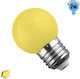 GloboStar LED крушка 2W за фасунга E27 и форма G45 Жълт 180лм