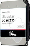 Western Digital Ultrastar DC HC530 14TB HDD Σκληρός Δίσκος 3.5" SATA III 7200rpm με 512MB Cache για NAS / Server