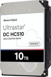 Western Digital Ultrastar DC HC510 10TB HDD Festplatte 3.5" SATA III 7200Umdrehungen pro Minute mit 256MB Cache für NAS / Server