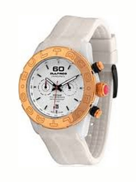 Bultaco Damenuhr mit Gummiarmband
