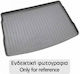 Novline Trunk Mat Tray Type for Peugeot 206 1998-2009 Gray