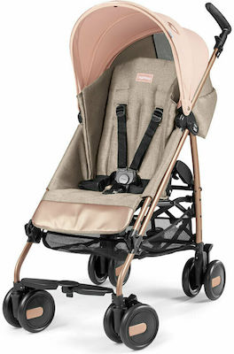 Peg Perego Pliko Mini Cărucior cu umbrelă Potrivit pentru Nou-născut Roz 5.7kg 0304BA36