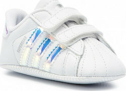 Adidas Soft Sole Baby Sneakers White Superstar