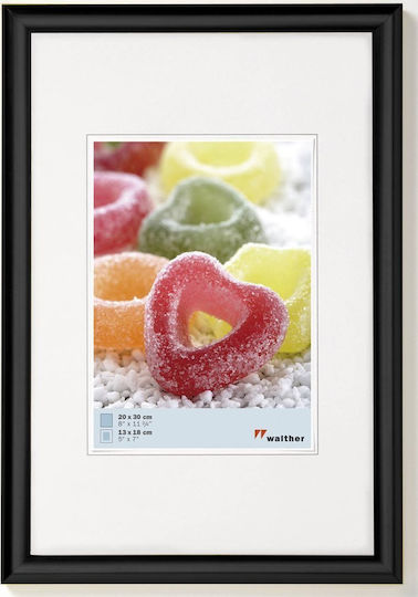 Walther Trendstyle Wall-mounted Photo Frame Plastic with Black Frame