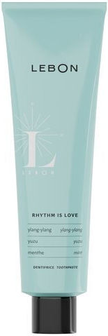 Lebon Rhythm is Love Ylang-Ylang Mint Toothpaste Οδοντόκρεμα για Λεύκανση , Ευαίσθητα Δόντια , Ουλίτιδα , Τερηδόνα , Περιοδοντίτιδα & Πλάκα 75ml