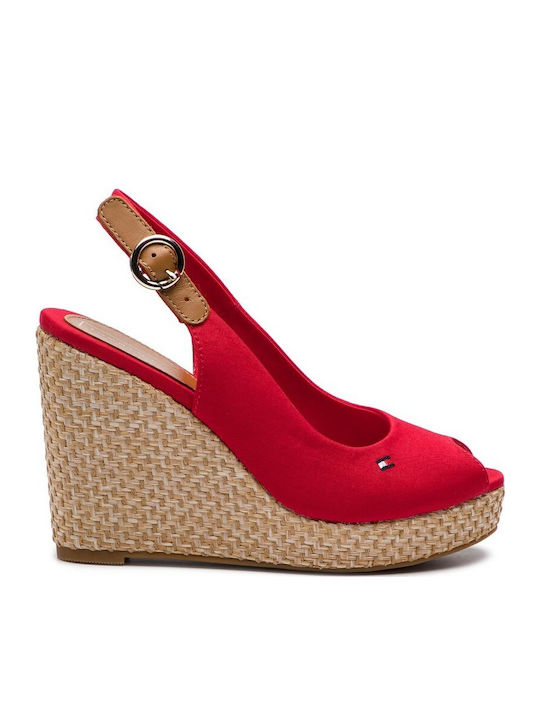Tommy Hilfiger Iconic Elena Basic Sling Back Red Skroutz.gr