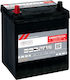 Omnitech Baterie Auto Premium Power B19L cu Capacitate 40Ah și CCA 340A