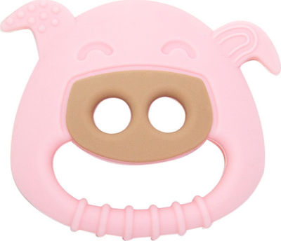 Marcus & Marcus Teething Ring made of Silicone for 6 m+ Piglet 1pcs