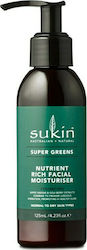 Sukin Naturals Super Greens Nutrient Rich Facial Moisturiser Κρέμα κατά των Ατελειών 125ml Sukin Naturals Super Greens Nutrient Rich Facial Moisturiser Κρέμα κατά των Ατελειών 125ml