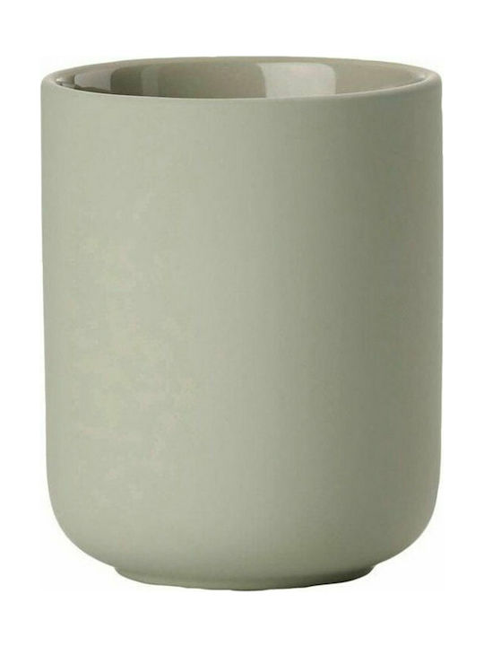 Zone Denmark Ume Ceramic Cup Holder Countertop Eucalyptus