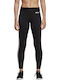 Essentials 3 Stripes Instruire Colanti de femei Lung Colanti Negru