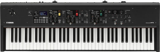 Yamaha Electric Stage Piano CP-73 with 73 Weighted Keys and Connection with Headphones and Computer Black