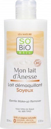 So'Bio Etic Gentle Make Up Remover Γαλάκτωμα Καθαρισμού Προσώπου 200ml