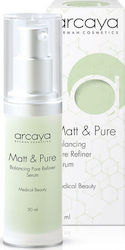 Arcaya Acne Face Serum Matt & Pure Suitable for Oily Skin 30ml