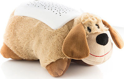 InnovaGoods Sleep Toy Cuddly Dog with Projector made of Fabric with Lights for 36++ Months