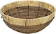 Zaros Διακοσμητικό Καλάθι Ψάθινο 28x28x12.5εκ.