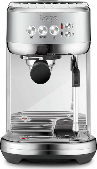 Sage Bambino Plus Mașină de Espresso 1600W Presiune 15bar Argintie
