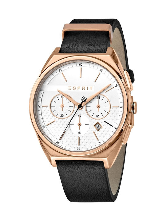 Esprit Slice Uhr Batterie mit Lederarmband