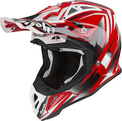 Airoh Aviator 2.3 Fame Motocross Helmet 1070gr Red Gloss