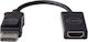 Dell Μετατροπέας DisplayPort male σε HDMI female 1τμχ 492-BBXU