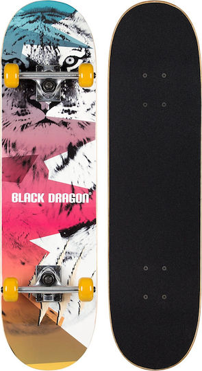 Black Dragon Skateboard Street Natives Complete Shortboard 7.87" Multicolour