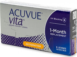 Acuvue Vita for Astigmatism Μηνιαίοι 6τμχ