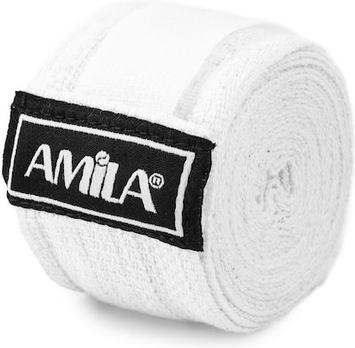 Amila 32043 Martial Arts Hand Wraps 3m Weiß