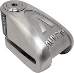 Auvray DK-10 Motorcycle Disc Brake Lock with 10mm Pin in Silver