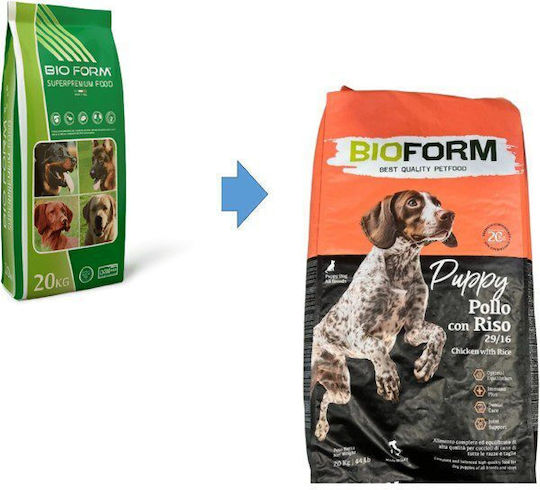 Cennamo BioForm SuperPremium Puppy 20kg Ξηρά Τροφή για Κουτάβια με Κρέας