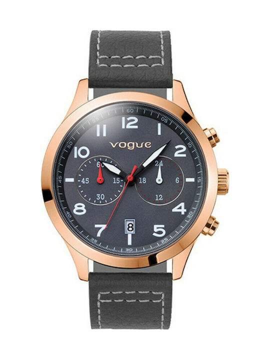 Vogue Watch with Gray Leather Strap 2020550531.6