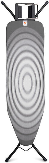 Brabantia Titan Oval Ironing Board for Boiler System Foldable 124x38x96cm