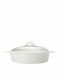 Maxwell & Williams Vitromax Oală olandeză Ovală Ceramică White 24cm 1buc