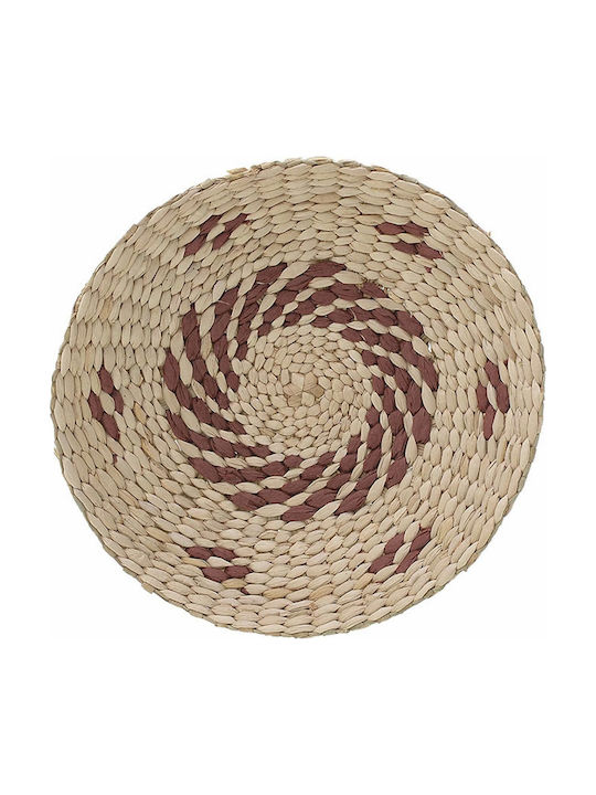 Inart Wicker Wall Ornament 25x4x25cm 3-70-381-0024