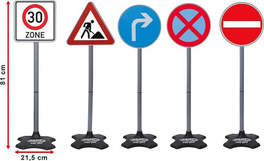 Jamara Traffic Set Grand B-5 Road Signs Educational Game Knowledge for 3+ years Years Old