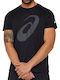 ASICS Men's Athletic T-shirt Short Sleeve Black