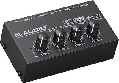 N-Audio MX400 Αναλογικός Μίκτης 4 Καναλιών