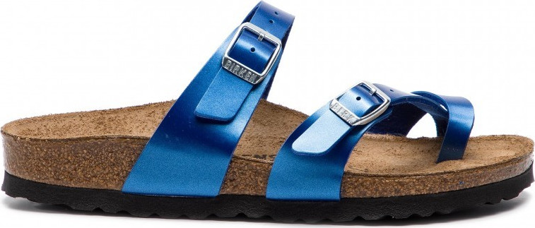 Birkenstock mayari electric metallic hot sale ocean