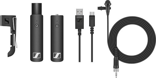 Sennheiser XSW-D Lavalier Set Set Kabelloses Kondensator (Kleine Membran) Mikrofon Anhänger, Clip-On, Gürtel für Gesang